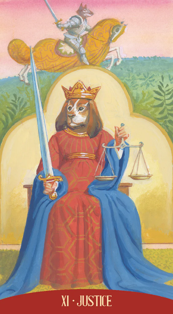 Royal Animals Tarot Cards
